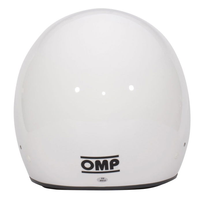 OMP Casque GP-R Karting Blanc Snell K2020 Taille M OMPSC0-0799-B02-020-M
