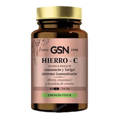 G.S.N. Hierro C 60 comprimés