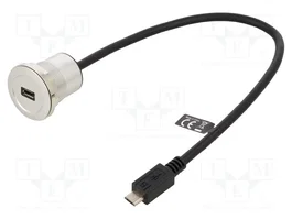 DELOCK Câble USB 2.0 Micro USB B de 0,3m