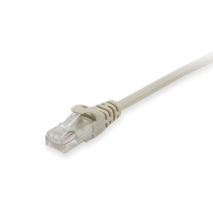 Câble RJ45 Catégorie 6 UTP Rigide Equip 625415 Beige 7,5 m