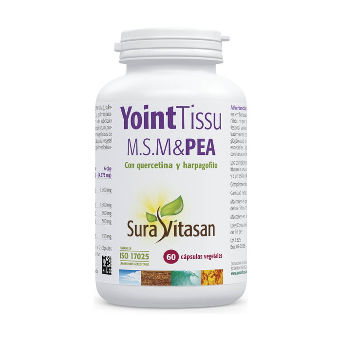Sura Vitasan YointTissu M.S.M.&PEA 60 capsules Sura Vitasan YointTissu M.S.M.&PEA 60 capsules