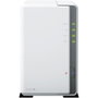 Synology DS223j Serveur NAS 2 baies Blanc