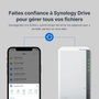 Synology DS223j Serveur NAS 2 baies Blanc