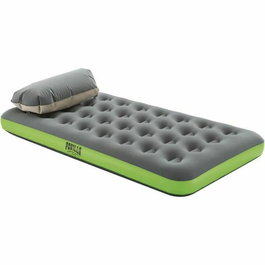 Bestway Matelas gonflable de camping Pavillo 1 place Roll & Relax, 188 x 99 x 22 cm, avec sac de gonflage Airelite et oreiller
