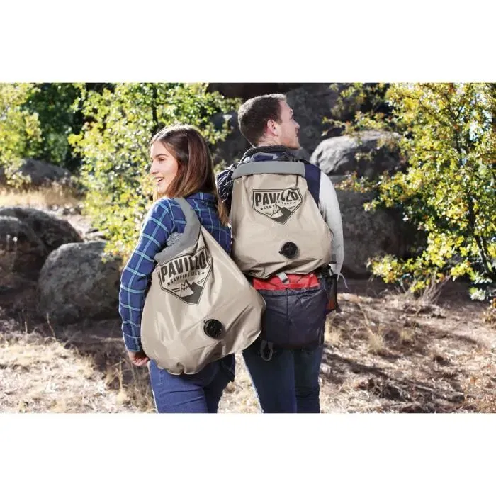 Bestway Matelas gonflable de camping Pavillo 1 place Roll & Relax, 188 x 99 x 22 cm, avec sac de gonflage Airelite et oreiller Bestway Matelas gonflable de camping Pavillo 1 place Roll & Relax, 188 x 99 x 22 cm, avec sac de gonflage Airelite et oreiller