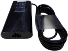 Dell Adaptateur Secteur AC 130W, 5V/20V, 3 Broches, Connecteur USB Type-C, Cordon d'Alimentation C6, pour PC Portable