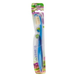 YAWECO Cepillo Dental Nature Hard - Brosse à Dents Naturelle à Fibres Végétales
