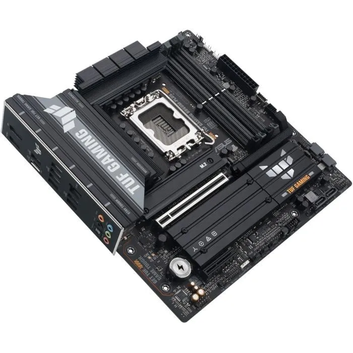 ASUS Carte mère TUF GAMING B860M-PLUS micro ATX socket LGA 1851 Intel B860, 256 Go DDR5, 2.5 Gb Ethernet, RAID, support M.2 et SATA
