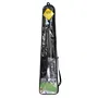 Talbot Torro TORRO Filet de Badminton Portable 610 x 60 cm - Réglable en Hauteur (125-155 cm) avec Piquets d'Ancrage et Sac de Transport