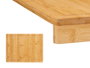 Kinvara Planche à découper en bambou 43 x 33 cm marron (Set de 6)