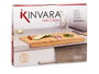 Kinvara Planche à découper en bambou 43 x 33 cm marron (Set de 6)