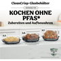 Ninja CRISPi Pro - Friteuse sans huile en verre - 5,7 L + 2,3 L - Blanc