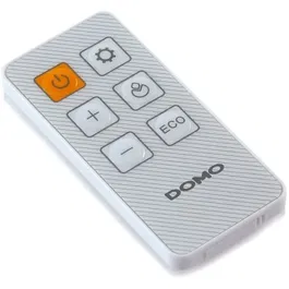 DOMO DO7344H - Chauffage céramique 2500 W - Blanc - 34.8 x 18.3 x 35.2 cm - Thermostat réglable 5-35°C - Fonction éco