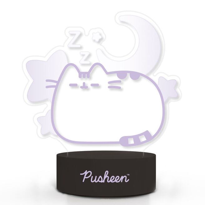 ERIK Lampe LED Pusheen Dreams Déco - Luminothérapie - Fonctionne sur piles AAA ou USB-C - Dimensions 17x19,5x5,5 cm ERIK Lampe LED Pusheen Dreams Déco - Luminothérapie - Fonctionne sur piles AAA ou USB-C - Dimensions 17x19,5x5,5 cm