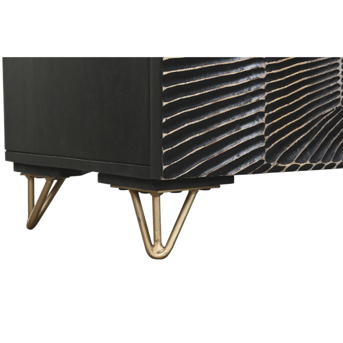 Meubles de télévision Home ESPRIT Noir 160 x 40 x 50 cm