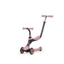 Ociotrends Patinete Sema Rosa 5 en 1 - Trottinette 3 Roues pour Enfant a Partir de 1 An, Metal et PVC