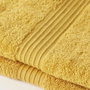 Today Lot de 2 serviettes de toilette Essential Ocre 50 x 90 cm