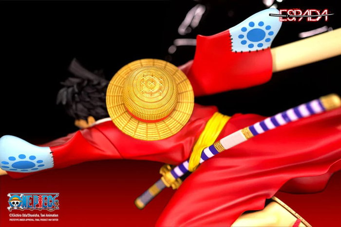 One Piece Figurine Monkey D. Luffy Échelle 1/8