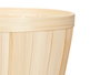 Ibergarden Cache-pot Rond Bambou 25 cm Naturel avec Doublure PVC (Set de 24)