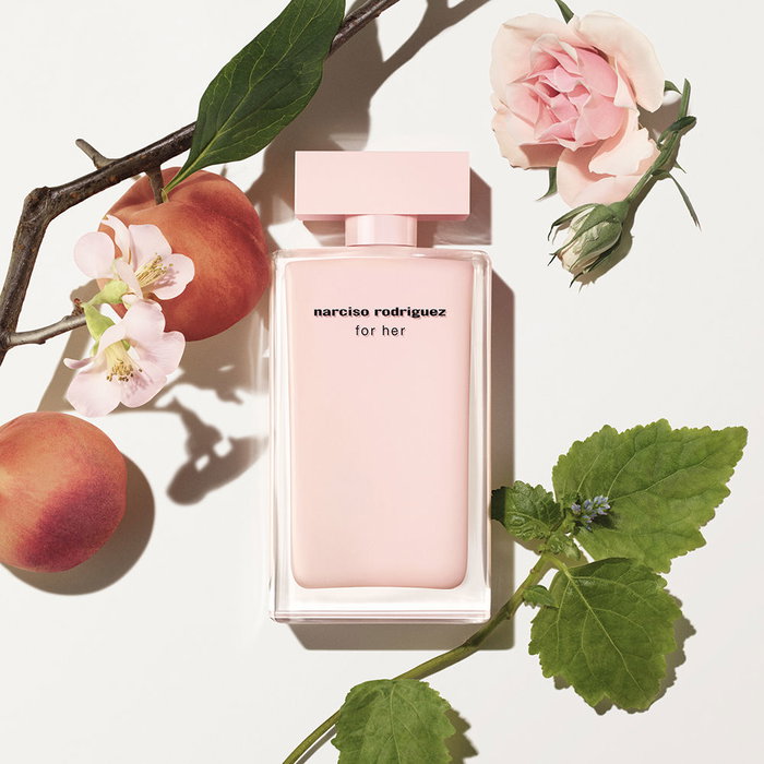 Narciso Rodriguez FOR HER ESTUCHE 3 pz - Eau de Parfum 100ml + Lotion Corporelle 50ml + Eau de Parfum 10ml