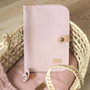 Beaba Protège carnet de santé canvas rose poudré