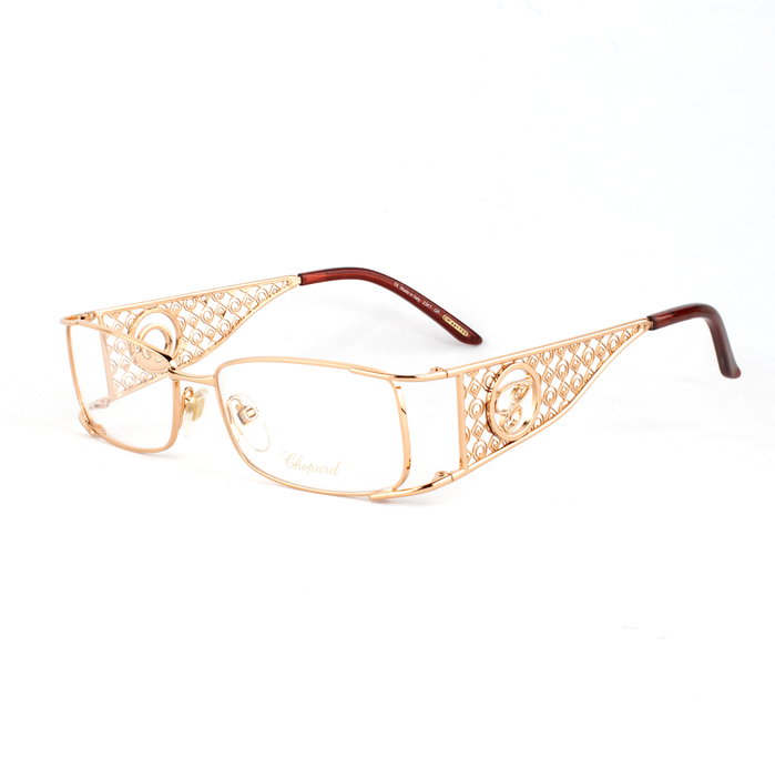 Chopard 95216-0011 - Lunettes de vue en acétate et métal couleur cuivre plaqué or 23 carats Chopard 95216-0011 - Lunettes de vue en acétate et métal couleur cuivre plaqué or 23 carats