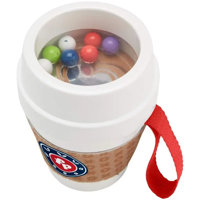 Fisher Price Tasse à café, Hochet avec jouet de dentition 2-en-1 Fisher Price Tasse à café, Hochet avec jouet de dentition 2-en-1