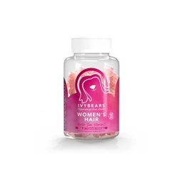 Ivybears Compléments Vitamines Gummies Biotine et Acide Folique 150g pour Cheveux et Ongles - Lote L251902