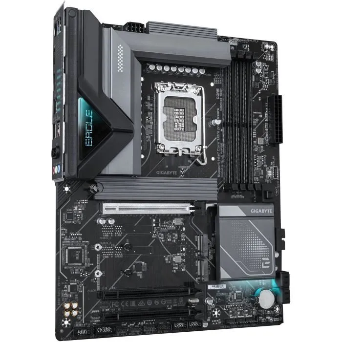 Gigabyte Carte mère B860 EAGLE WIFI6E - LGA 1851 - Intel Core Ultra, WiFi 6E, DDR5 9066MHz, VRM 12+1+2+1, LAN 2.5GbE, USB 3.2 Gen 2x2