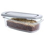 Day Plat pour four en verre avec couvercle 27,5x14,5 cm