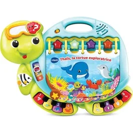 Vtech Baby - Mon Super Imagier des Découvertes, Livre Éducatif Interactif Enfant 1-4 Ans avec 15 Pages, 225+ Sons
