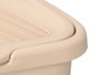 Stefanplast Pongotodo Elegance Boîte de rangement 50L Crème 36x55x38cm Plastique (Set de 6)