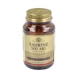 SOLGAR Taurine 500 mg - 50 capsules végétales