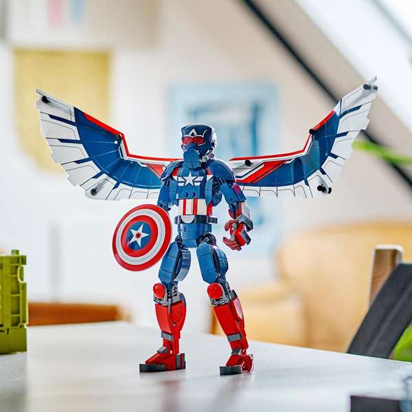 Lego Marvel Captain America Figurine à construire