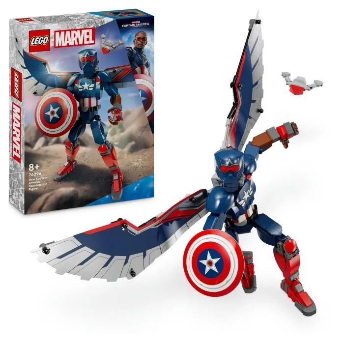 Lego Marvel Captain America Figurine à construire
