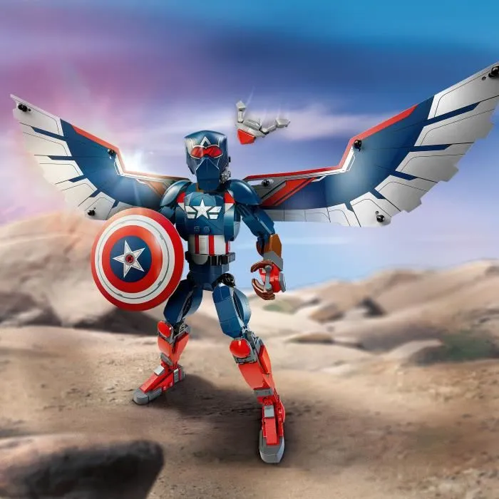 Lego Marvel Captain America Figurine à construire