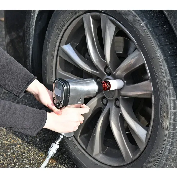 Precision Steel - Clé à choc pneumatique 1/2" - Carré 1/2" - Couple réglable 4 positions jusqu'à 312 Nm - Rotation réversible