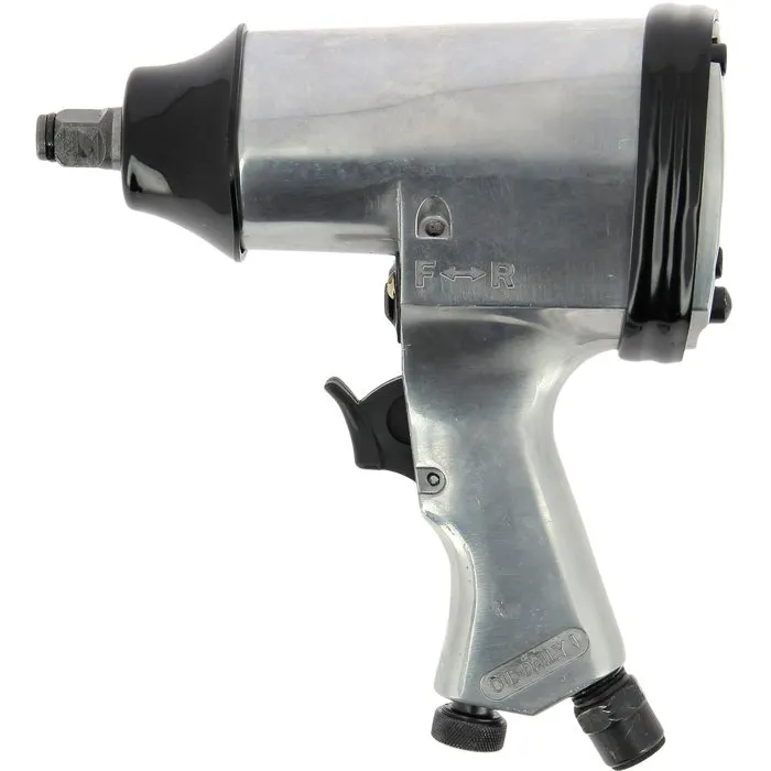 Precision Steel - Clé à choc pneumatique 1/2" - Carré 1/2" - Couple réglable 4 positions jusqu'à 312 Nm - Rotation réversible