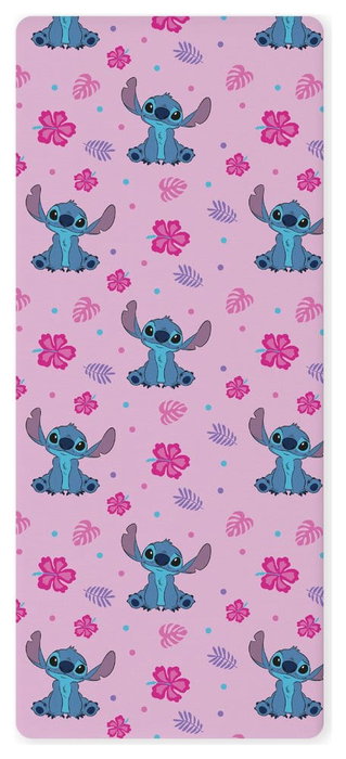 Halantex Drap-housse Lilo & Stitch Rose 90 x 200 cm Halantex Drap-housse Lilo & Stitch Rose 90 x 200 cm