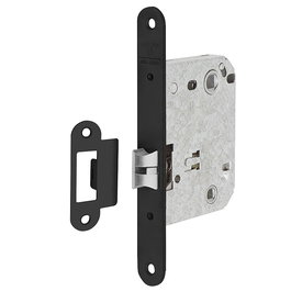 TESA Picaportes Unificadas Silenciosas C/Rosetón 134Us5Rne Negro 50/70