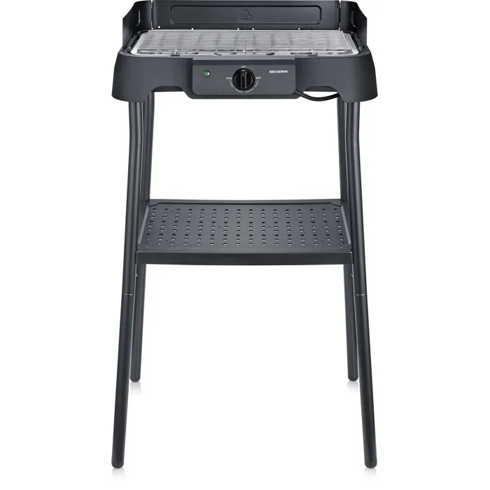Severin PG8594 Barbecue Électrique sur Pieds 2000 W avec Thermostat Réglable 35-200°C et Surface de Cuisson 38x22 cm - Noir Severin PG8594 Barbecue Électrique sur Pieds 2000 W avec Thermostat Réglable 35-200°C et Surface de Cuisson 38x22 cm - Noir