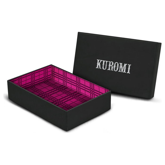 Karactermania Sanrio Slim Portefeuille Kuromi Face Karactermania Sanrio Slim Portefeuille Kuromi Face