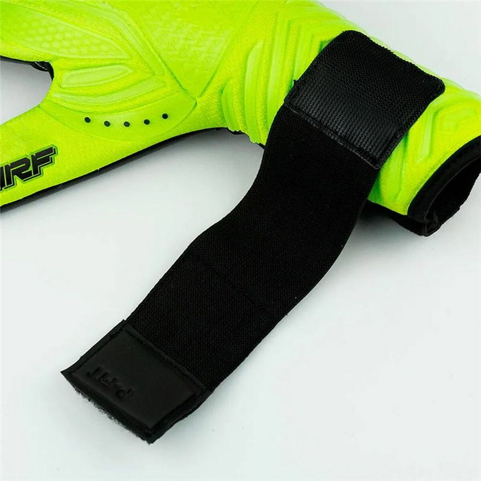 Gants de Gardien de But Rinat Aries Némesis Turf Vert citron Adultes Turquoise