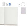 Apli Cuaderno Brillante Blanco Punteado B2F 11,7x15x2 cm