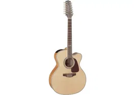 TAKAMINE GJ72 E/A Jumbo 12 cordes Cutaway - Naturel