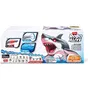 Zuru Shark Attack Robo Alive - Grand requin blanc jouet interactif avec mouvements réalistes et yeux brillants