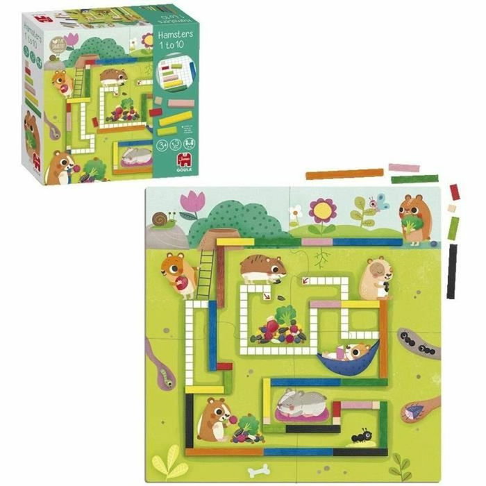 Goula 1-10 Maths - Jeu éducatif Hamsters