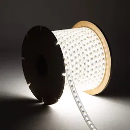 Tira Flexible LED 12W/M 220VAC 120LEDs/M SMD5730 IP65 CCT 50 Metros