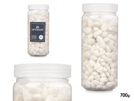 GIFTDECOR Bote Piedra 8-15 mm 700g Blanc