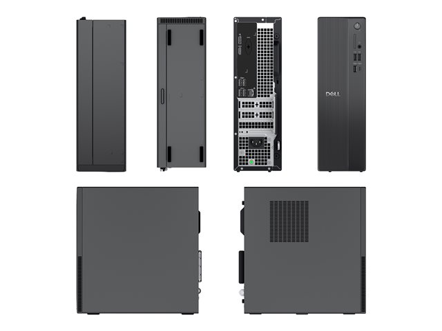 Dell Pro Slim Essential QVS1260 - Ordinateur de bureau Intel Core i5-14400, 8GB DDR5, SSD 512Go, Windows 11 Pro, WiFi 6, Compact